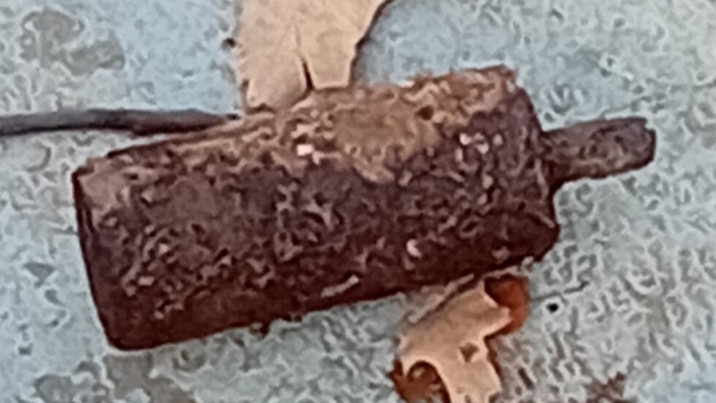 Стара граната е открита в Централния габровски парк тази сутрин при