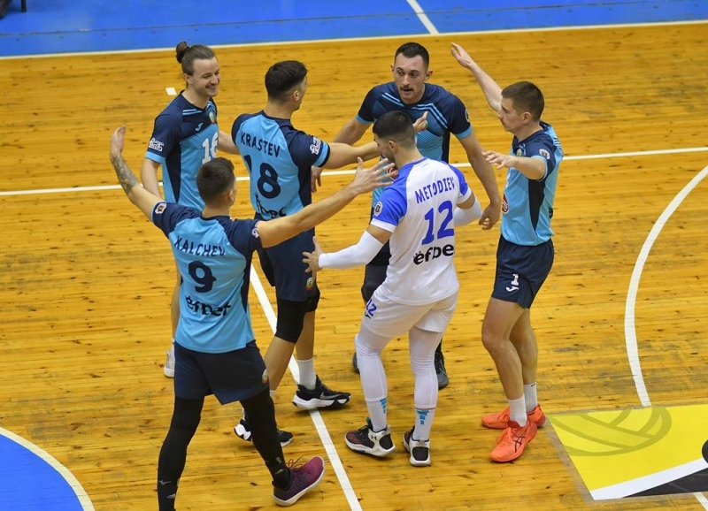 В среща от XX кръг на първенството на Супер Волей