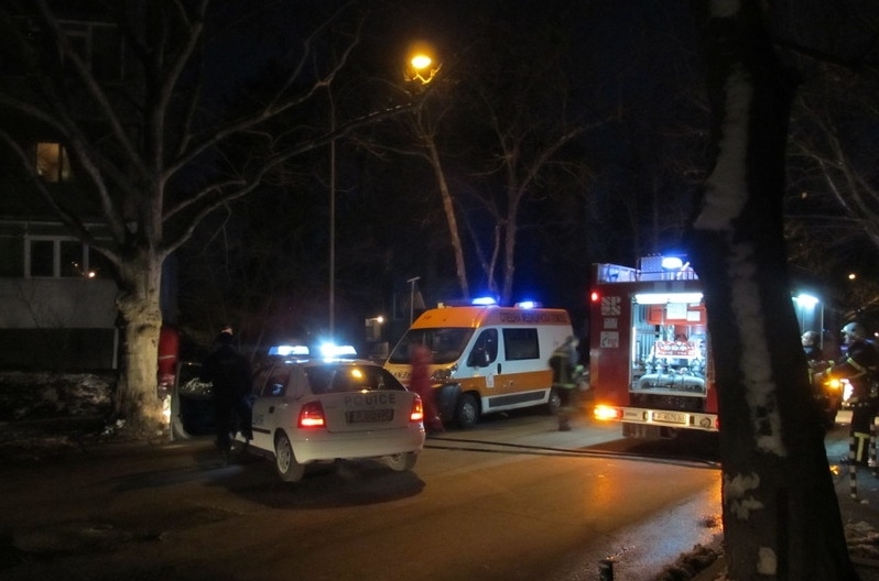 Младежи са катастрофирали във видинското село Неговановци съобщиха от областната