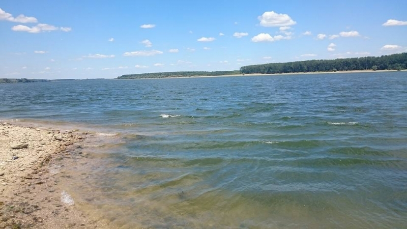 Нивото на Дунав в началото на българския участък на реката