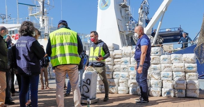 Испанската полиция конфискува 25 тона хашиш на стойност 50 млн