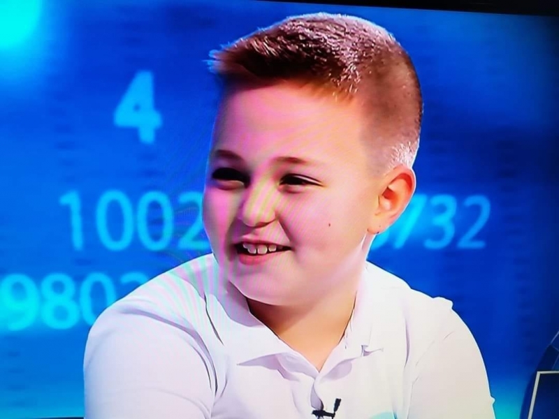 9 годишният Лъчезар от Враца е спечелил олимпиада по математика в