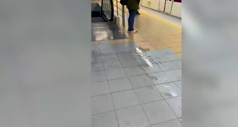 Третият лъч на метрото в София протече, сигнализираха местни пред