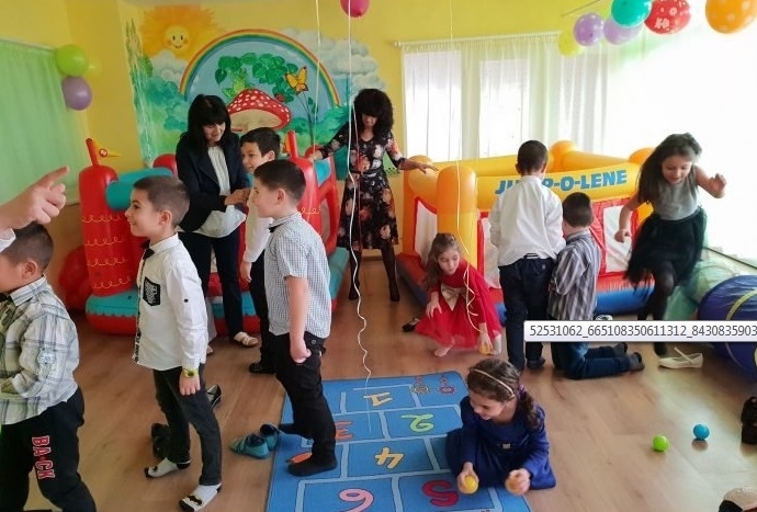 В ДГ Звънче в Козлодуй откриха зала за развлечения Новата