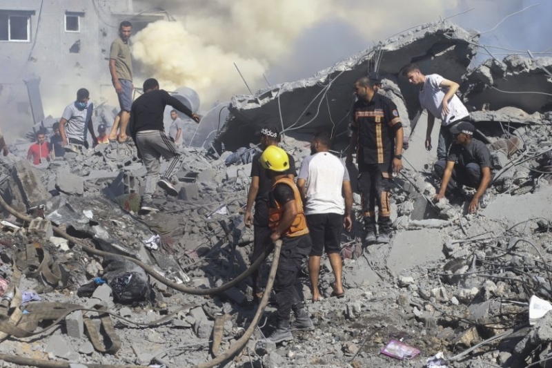 Въздушен удар на израелските сили вчера е поразил района на