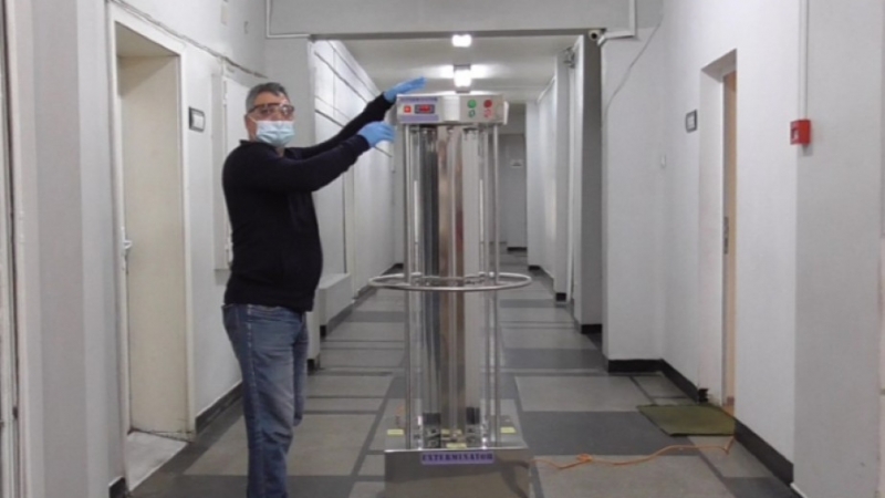 Автоматизирани уреди за дезинфекция от най висок клас получи болницата във