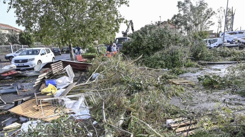 Шест души станаха жертва на лошото време в Италия предаде АНСА като