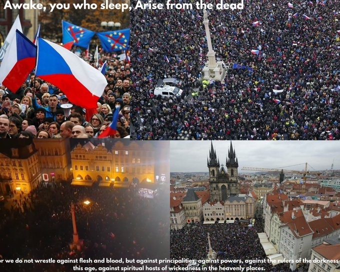 В чешката столица Прага се проведе протест срещу ограниченията за