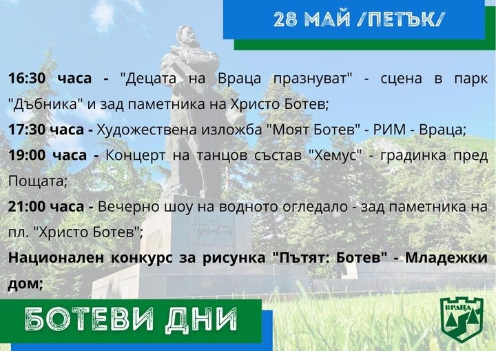 Днес малчуганите от детските заведения във Враца ще покажат своите