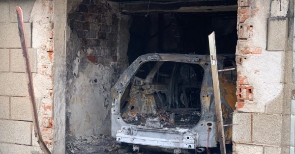 Пожар е унищожил лек автомобил във видинското село Бранковци съобщиха