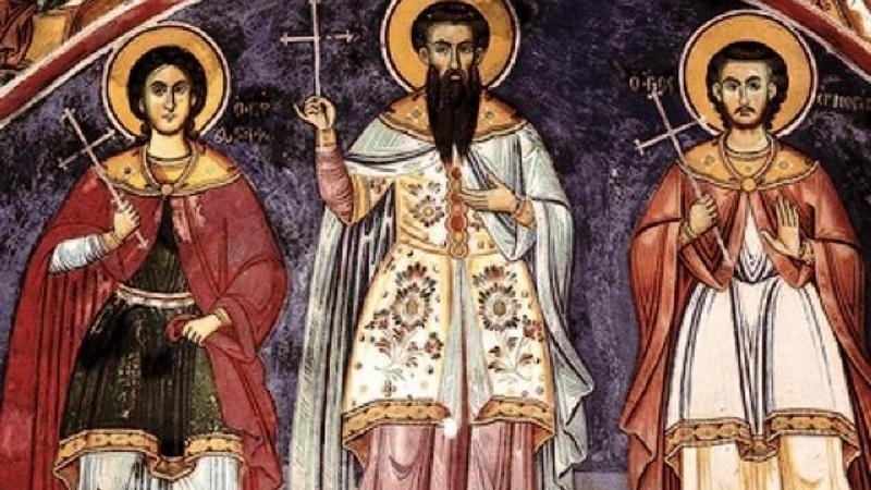 Православната църква почита паметта на светите мъченици Мина, Ермоген и