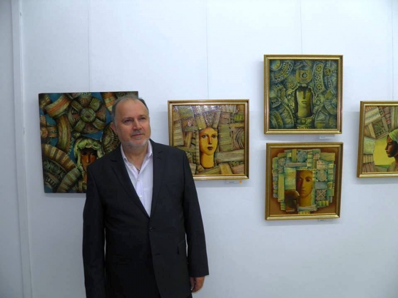 Николай Пенков откри 38 та си самостоятелна изложба в експозиционна зала