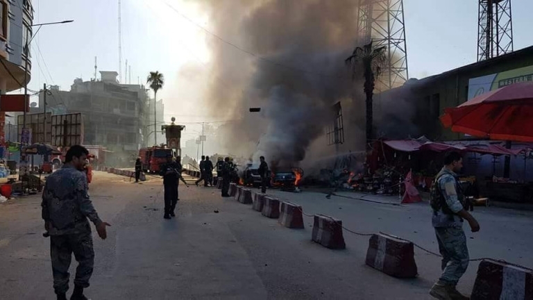 Бомба експлодира при преминаването на талибански конвой в Афганистан Един