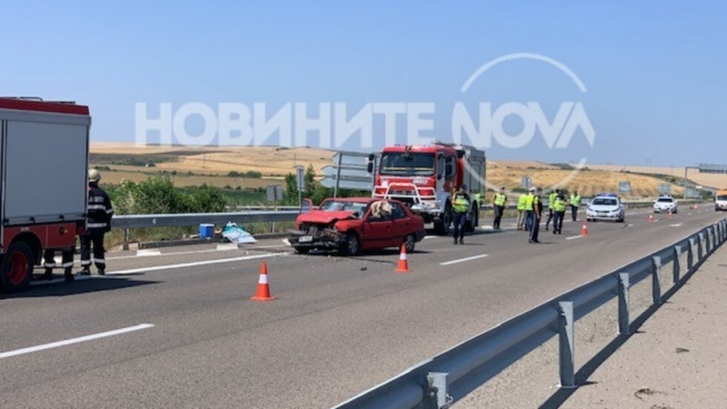 Загиналите в катастрофата на автомагистрала Тракия край Бургас са семейство