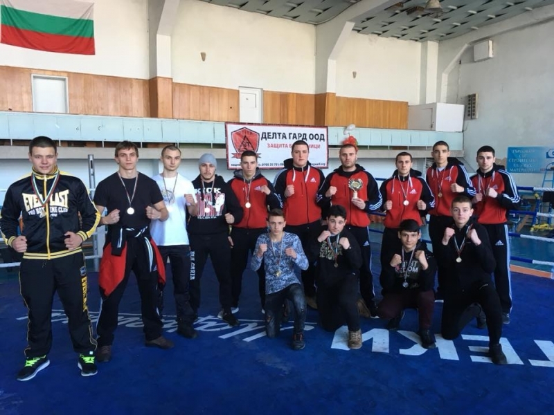 СК "Победа" /Враца/ стана отборен първенец в турнира по кикбокс