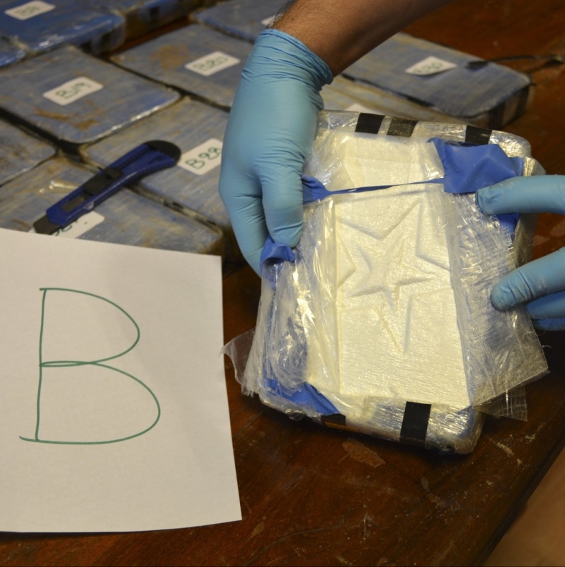 Колумбийските власти заловиха над 5 тона кокаин на стойност около