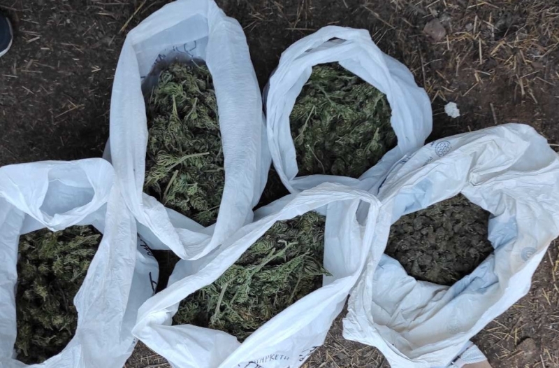 Полицаи са иззели наркотици и оръжие са от къщата на