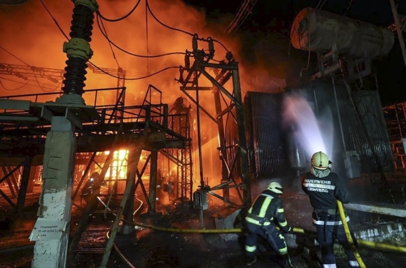 Русия е нанесла ракетни удари на най малко половината от топлинния