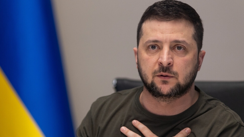 Украинският президент Володимир Зеленски заяви че не е имало украински