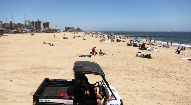 19 годишен германски турист е бил задържан вчера сутринта на плажа