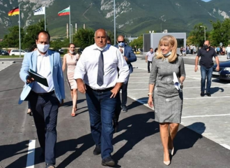 Бившият премиер на България Бойко Борисов пристига на изненадваща визита