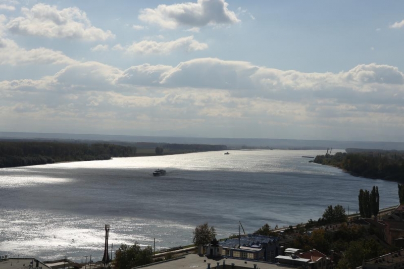 Нивото на Дунав в началото на българския участък на реката