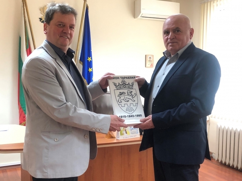 На двустранна среща с Иван Паслар председател на район Тараклия