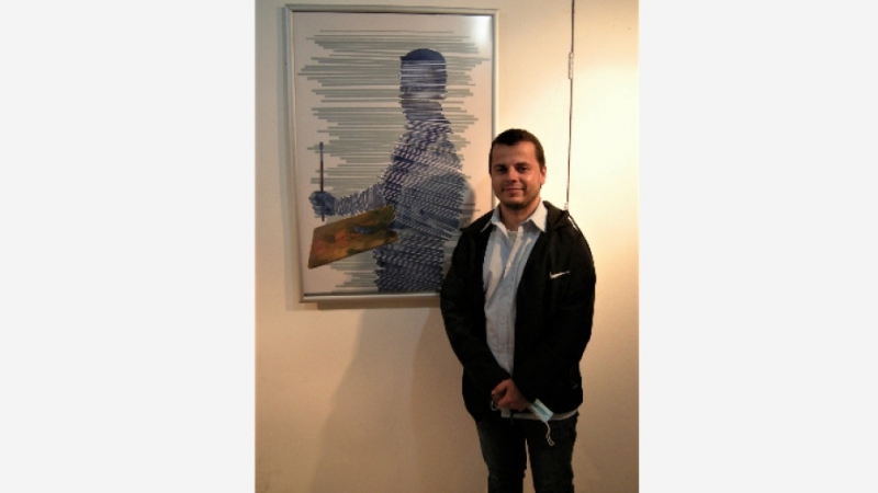 Изложба на младия сръбски художник Йован Спасич откриват в Художествена