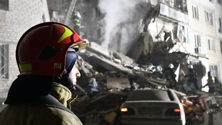 Украинският черноморски град Одеса отново е атакуван с дронове Сирените