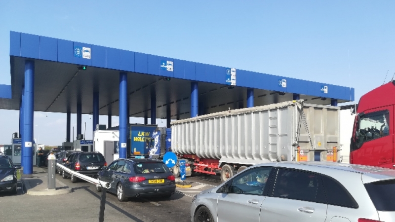 Заради изграждане на дезинфекционно съоръжение на Граничния пункт Дунав мост2