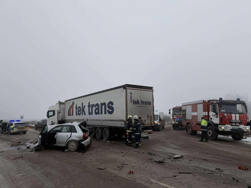 Видео от зверската касапница на околовръстния път край Враца показва