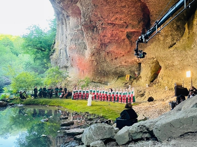 На празника на Св Св Константин и Елена скалният феномен Божият