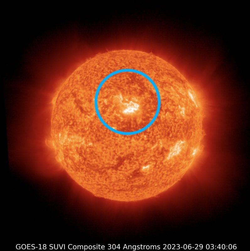 Специалисти от Института по приложна геофизика на НАСА са регистрирали