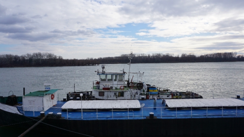 Нивото на река Дунав при Ново село се е понижило