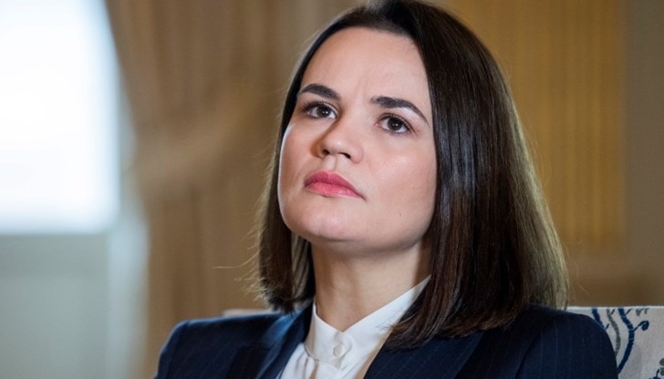 Лидерът на беларуската опозиция Светлана Тихановска e на посещение в