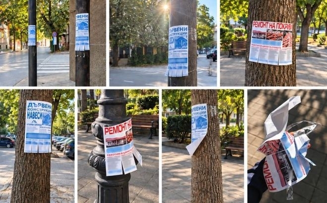 Важно! Налагат глоби за лепене на обяви в Монтана, от общината излязоха със съобщение