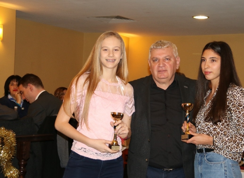 Цветелина Цветанова и Габриела Кирилова са спортист и треньор на 2019 г ...