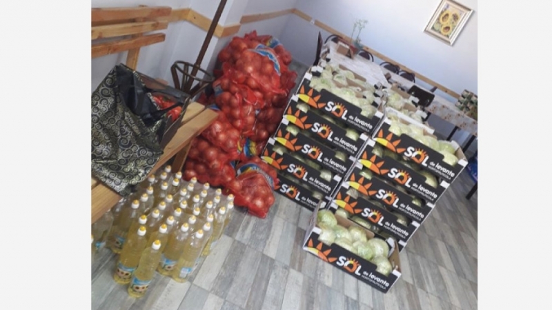 Дарение от голямо количество зеленчуци и плодове направи Филип Каменов