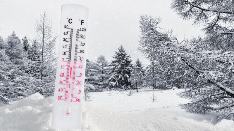 Рекордно ниски температури са измерени тази сутрин в област Монтана