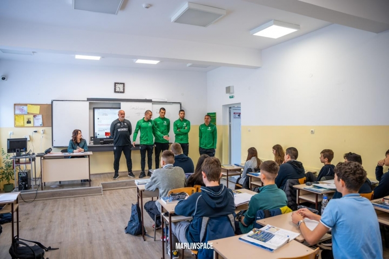 В навечерието на баража футболисти на Ботев Враца и представители