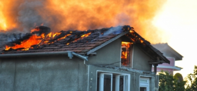 Две вили са горели във вилната зона в местността Пиздица