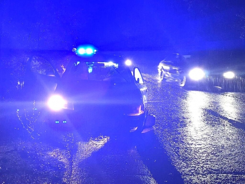 Верижна катастрофа е станала тази вечер след село Баница в