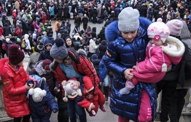 Руската инвазия в Украйна е предизвикала най-голямата бежанска вълна от