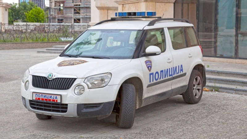 Поради пътна катастрофа главният път който свързва Северна Македония с