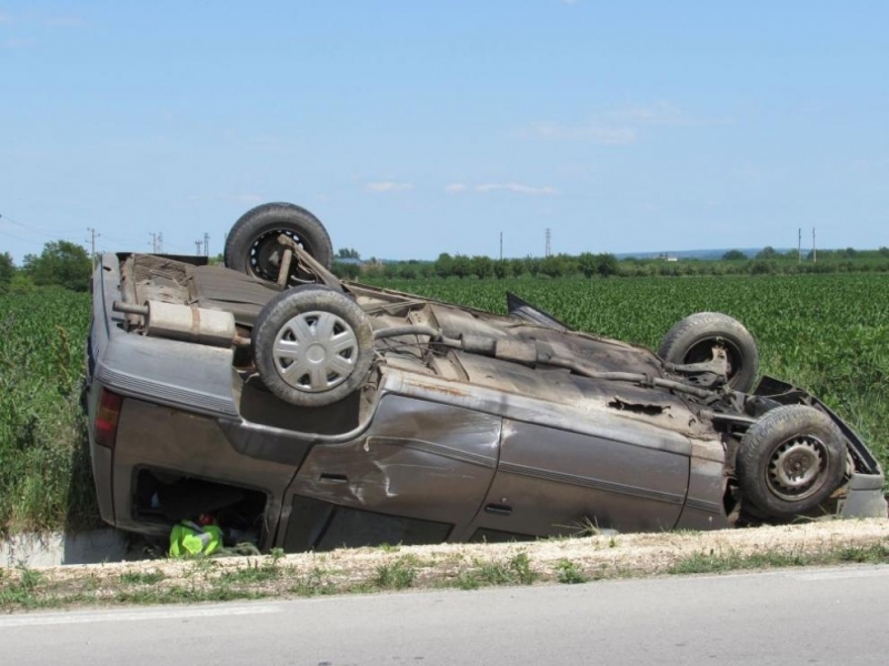 26 годишен водач е причинил катастрофа тази сутрин в 0