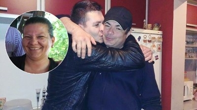 Дръж се моето момче С тези думи изрази притеснението си