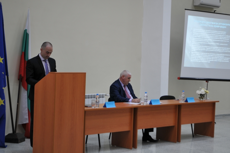 Оперативната обстановка в региона и резултатите от дейността на служителите