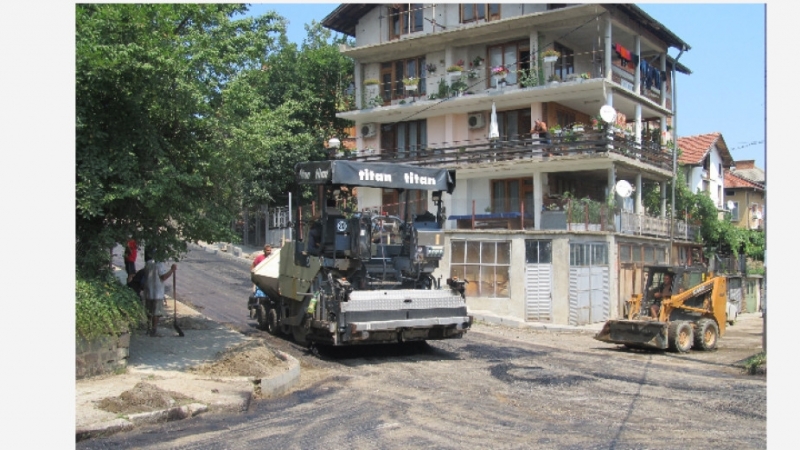 Подмяна на водопровод и последващ ремонт и на 8 улици