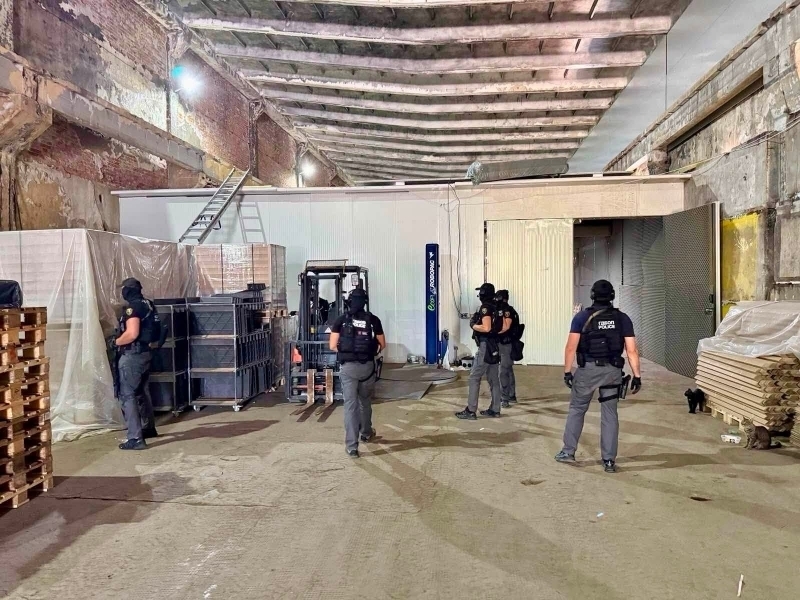 Миналият вторник при акция на ГДБОП в Мизия бе открита