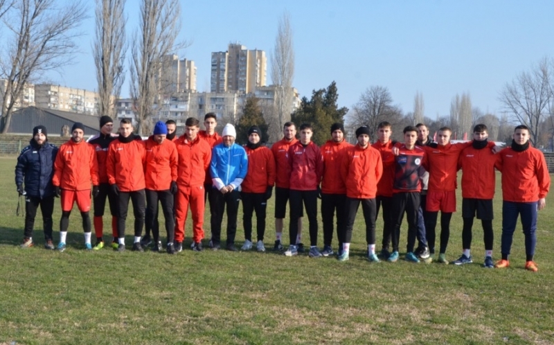 Футболистите на Бдин Видин излязоха днес за първа тренировка от